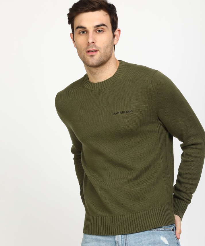 dark green sweater for men