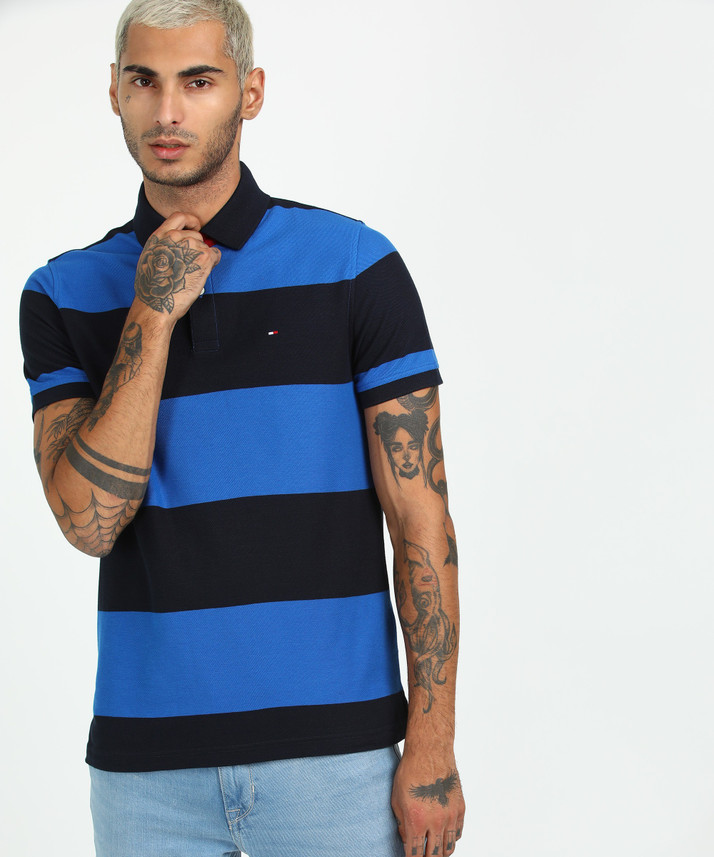 tommy hilfiger blue t shirt