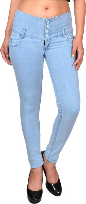 sky colour jeans