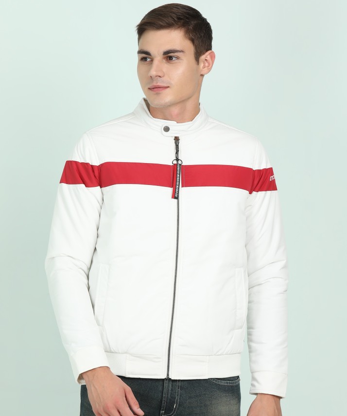 spykar jacket white