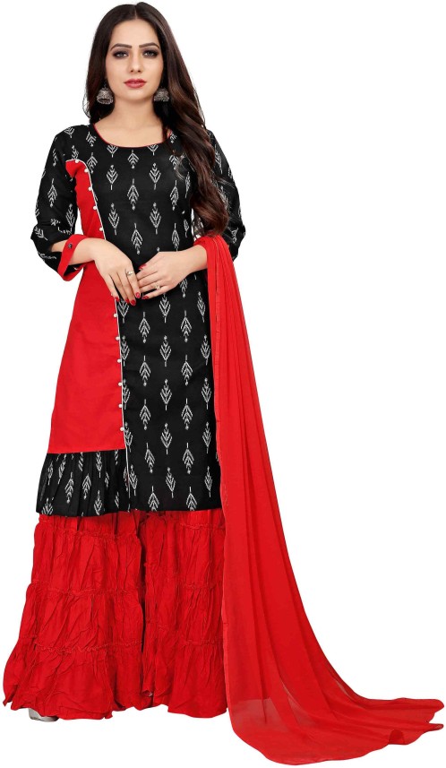 sharara suit on flipkart