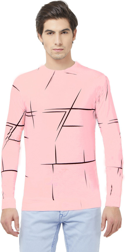 pink designer t shirt mens