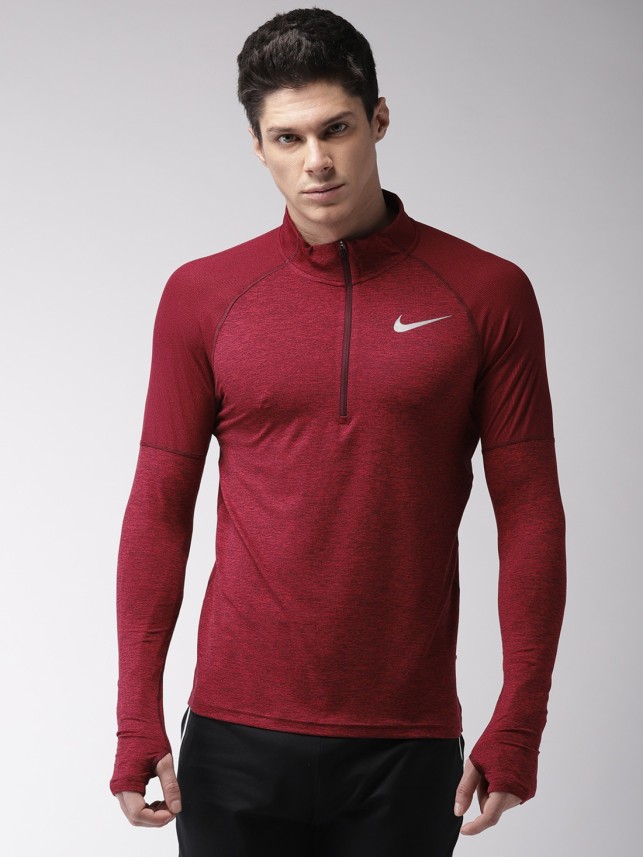 nike t shirt maroon