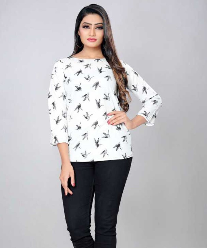 long tops for jeans on flipkart