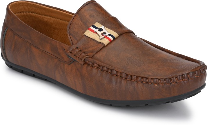 mens brown loafers shoes