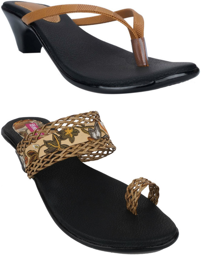 Flipkart slippers for women's heels clearance