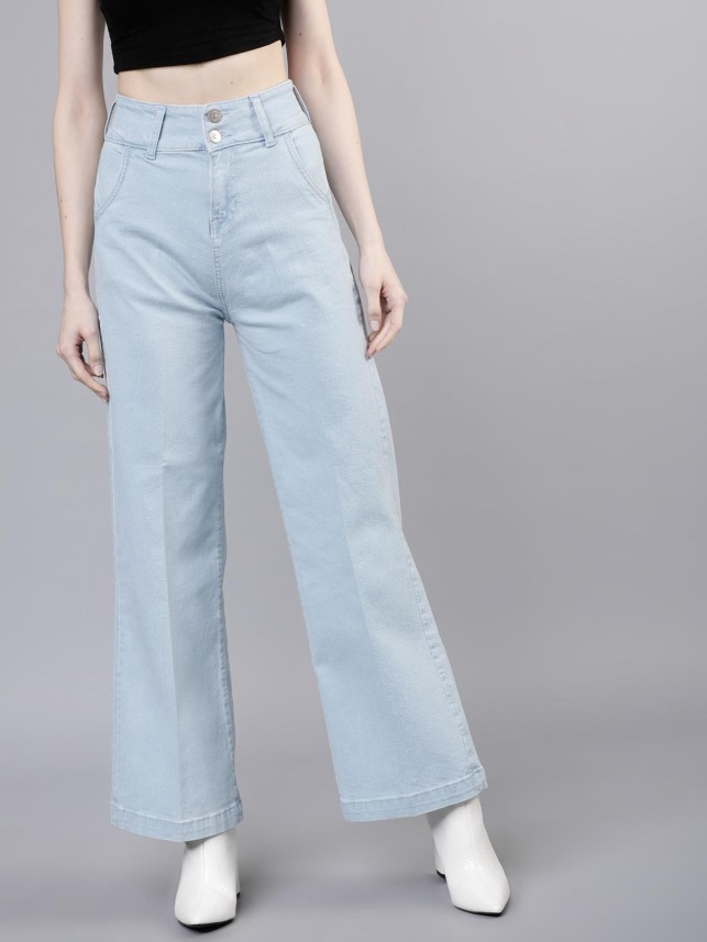 wide leg jeans women flipkart