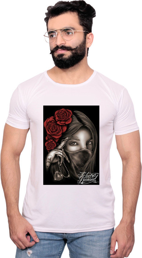 NITYANAND CREATIONS Printed Men Round 