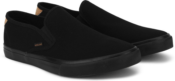 Woodland slip on sneakers for men clearance