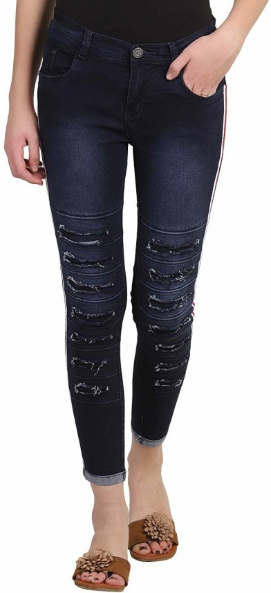 side stripe jeans flipkart