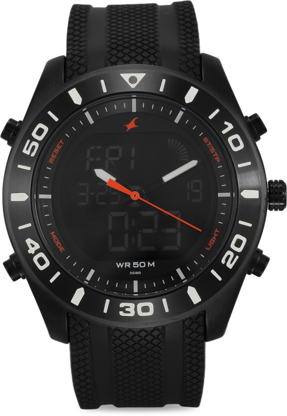 fastrack digital plus analog watches