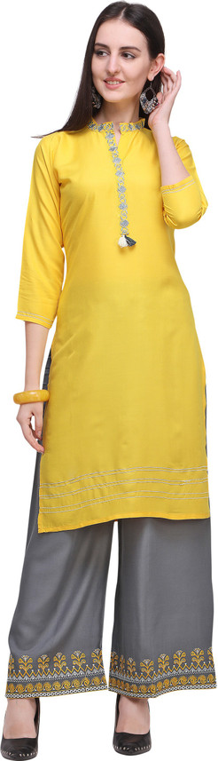 Flipkart suit plazo set clearance