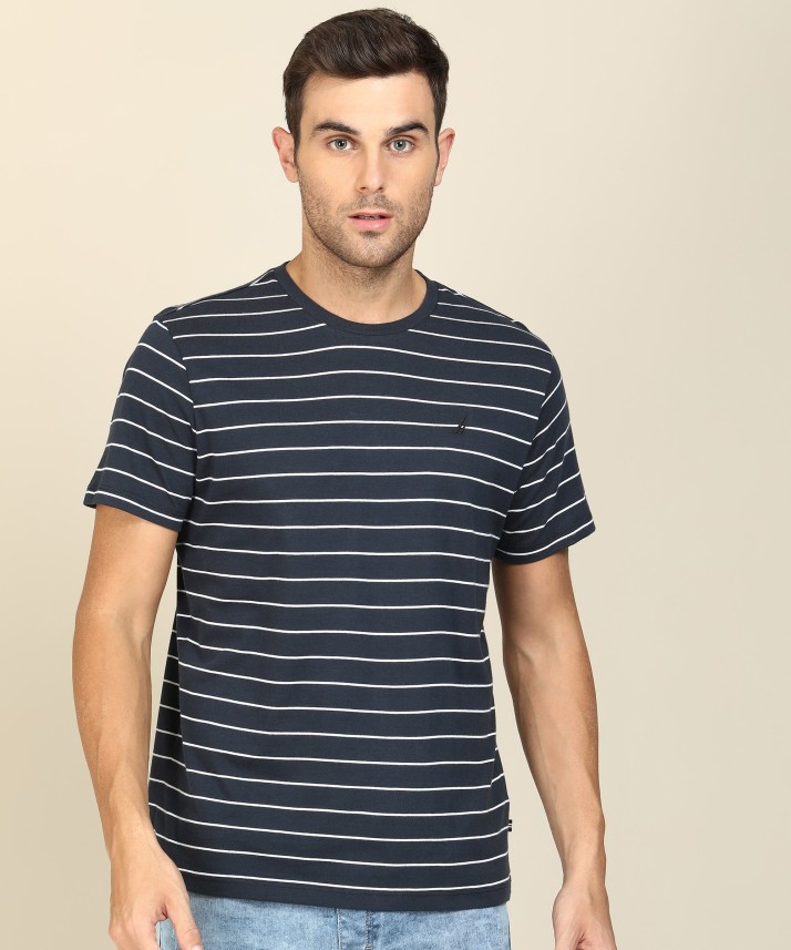 nautica striped t shirt