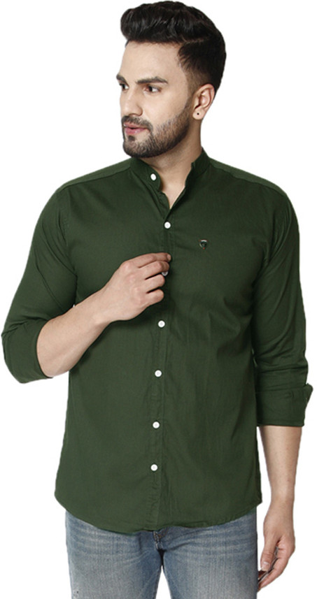 dark green shirt mens 