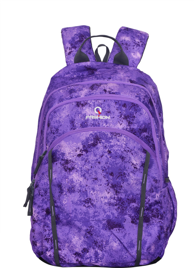 purple back pack