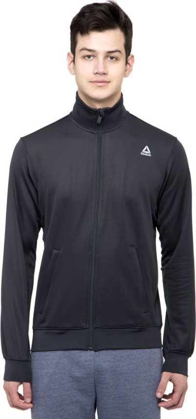 reebok men's track jacket