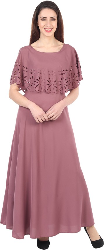 pink gown flipkart