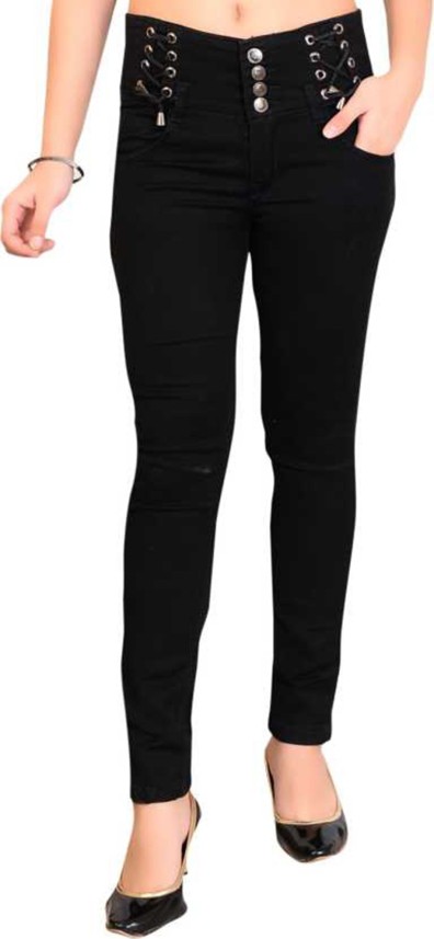 flipkart black jeans for ladies