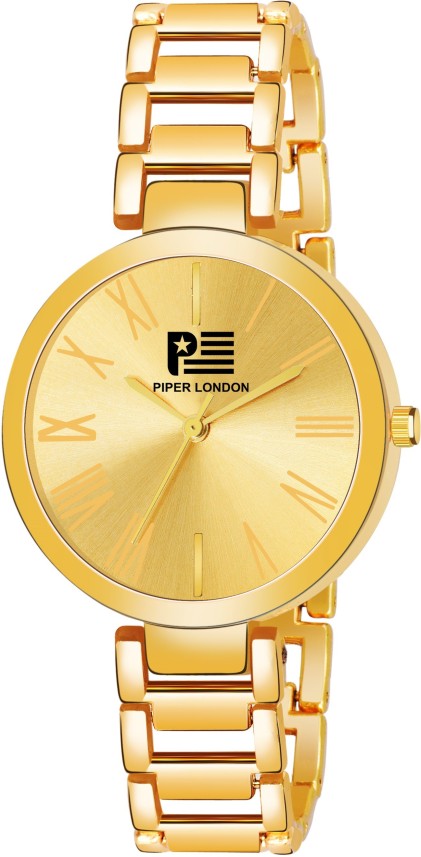 flipkart gold watch