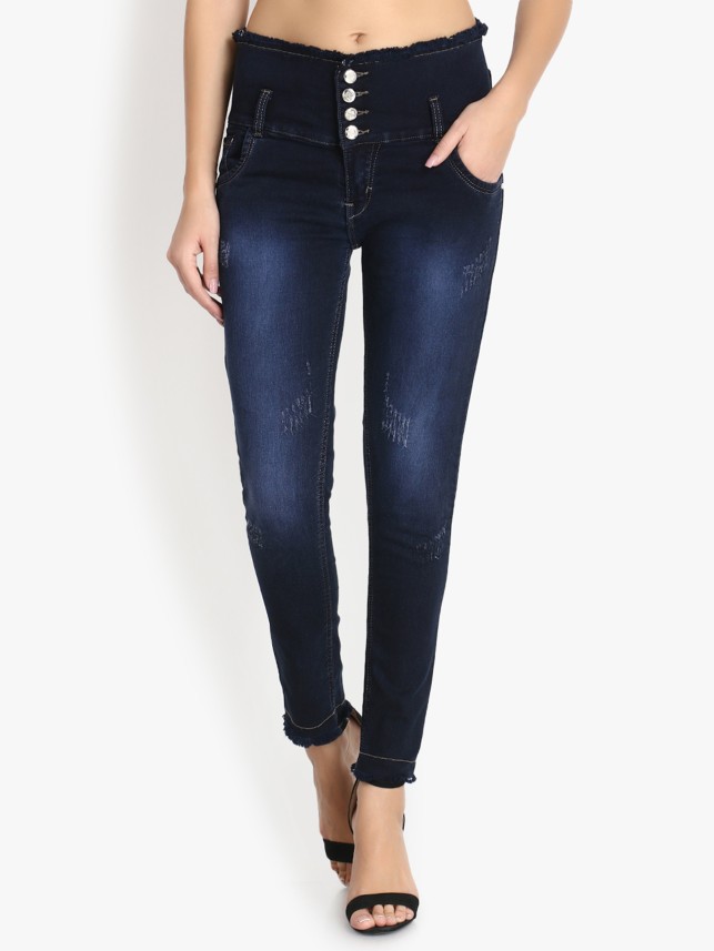 high waist jeans in flipkart