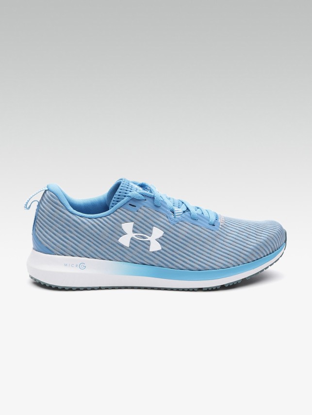 under armour white and blue shoes