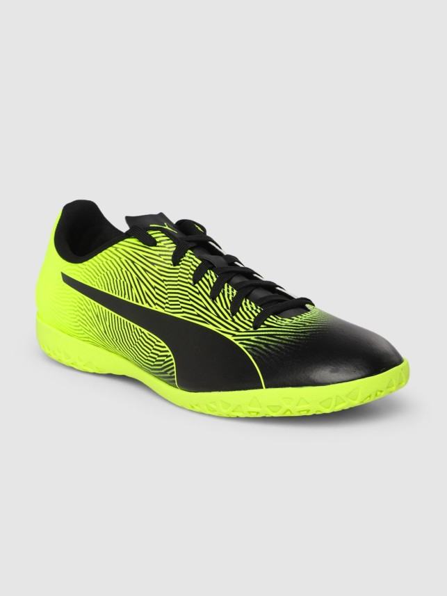 puma fluorescent green shoes