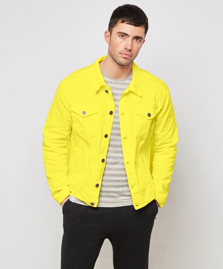 flipkart denim jacket men