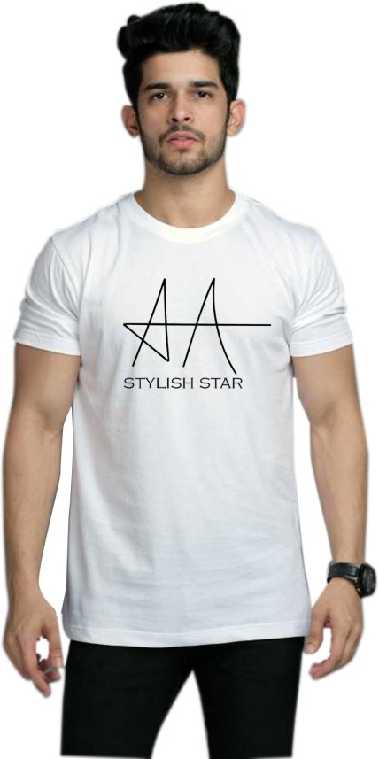 allu arjun logo t shirt