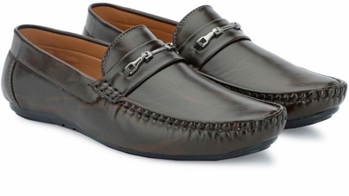 markrange brown loafers