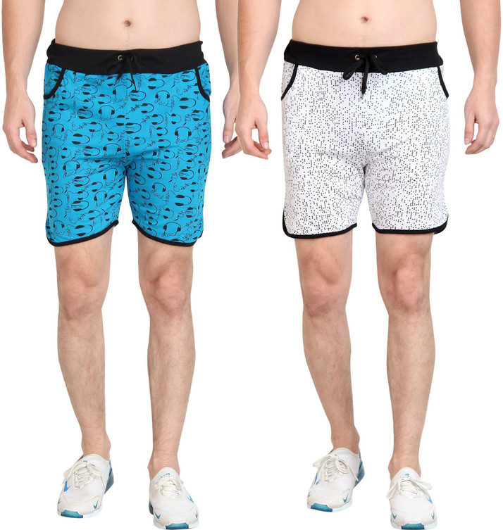 Sports Shorts - Buy 3SIX5 Printed Men 