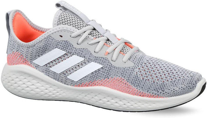 adidas fluidflow grey running shoes