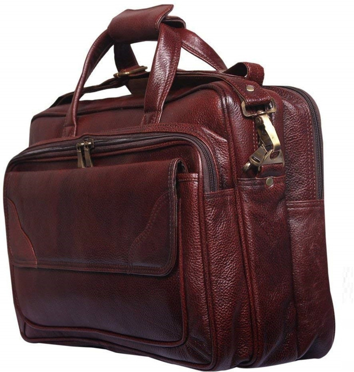 mens leather laptop case
