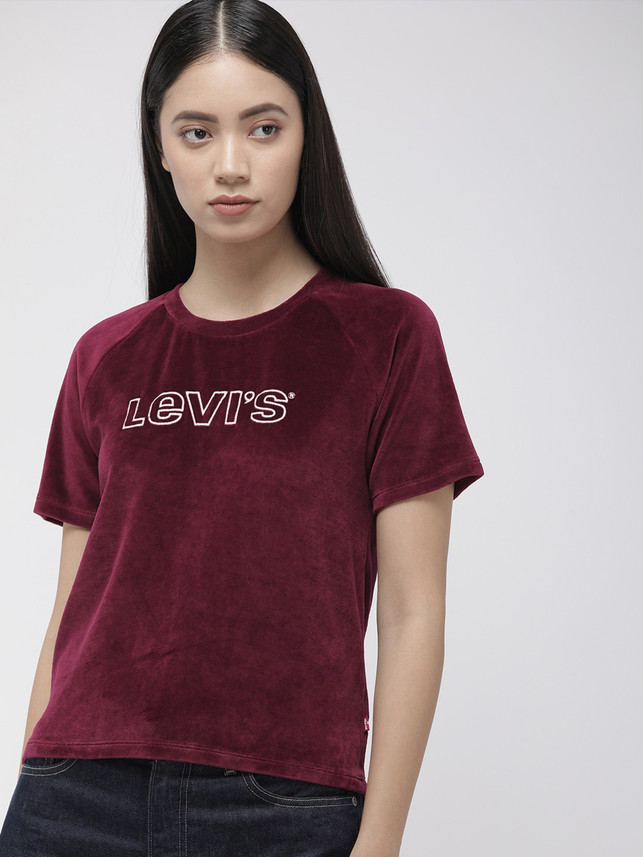 levis maroon shirt