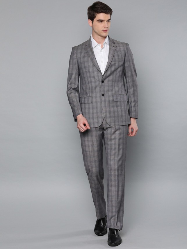 formal check suit