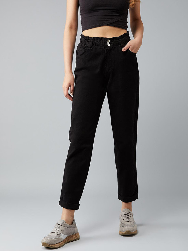 Buy KOTTY Slim Women Black Jeans 