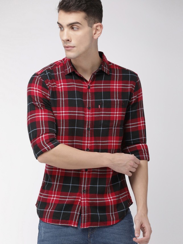 levi's red shirt