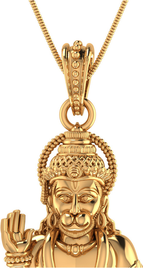OM (AUM) Hanuman Ji Pendant Exotic India Art