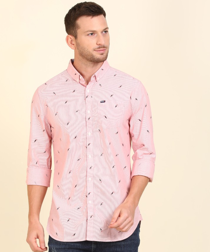 superdry pink shirt