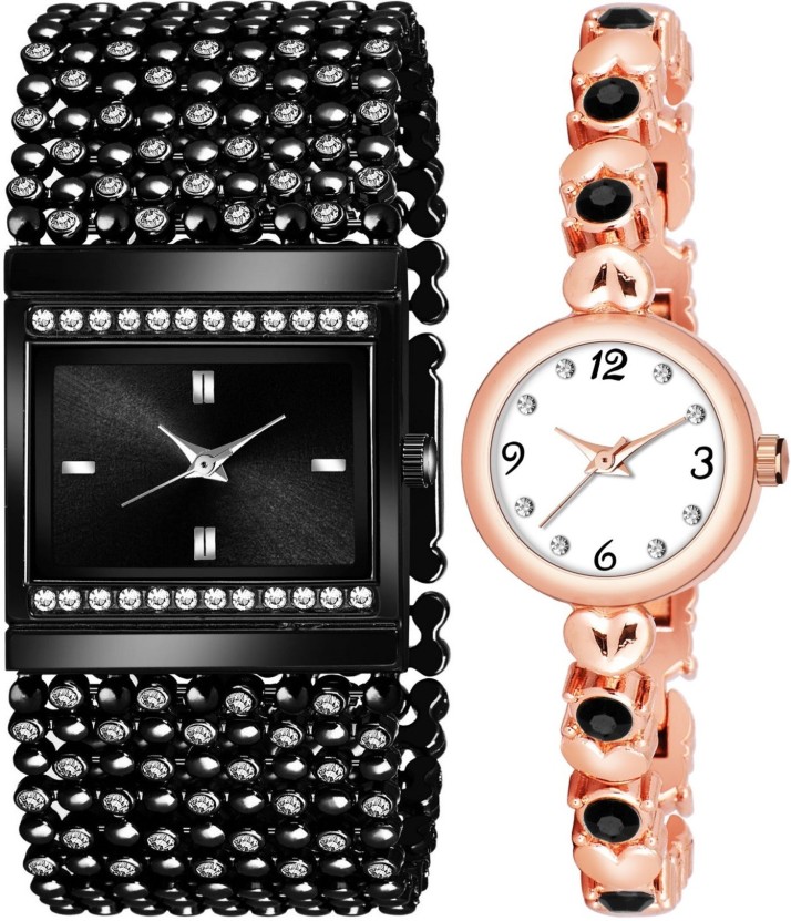 watch with bracelet set flipkart