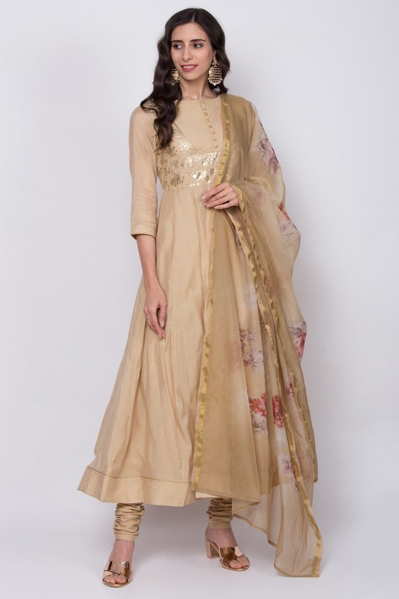 biba kurta salwar dupatta set