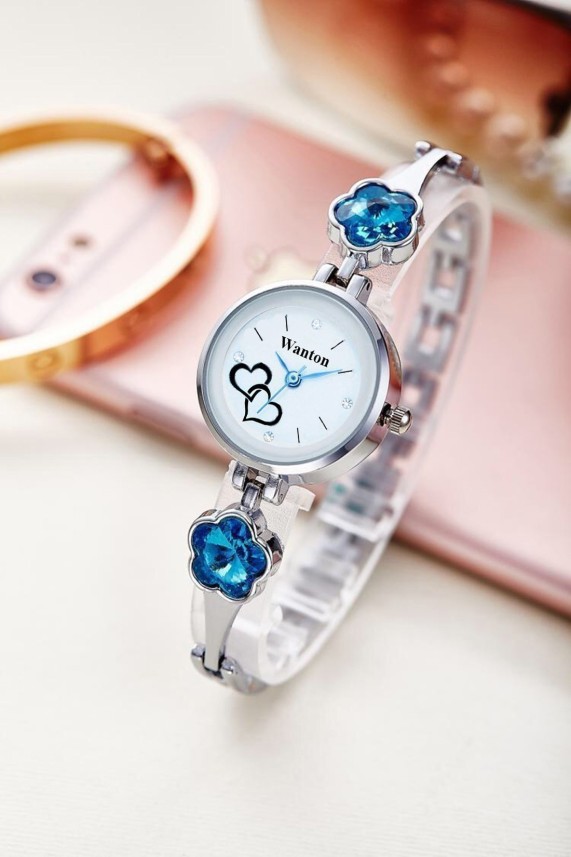 silver bracelet watch women's