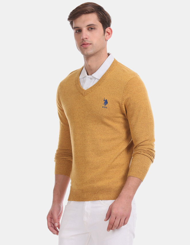 us polo woolen sweater
