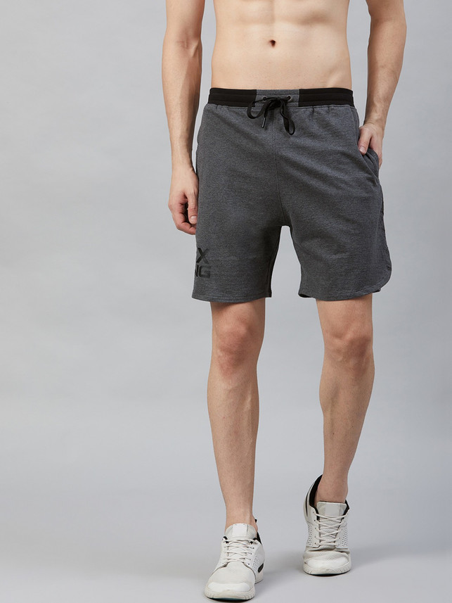 HRX by Hrithik Roshan Solid Men Grey 