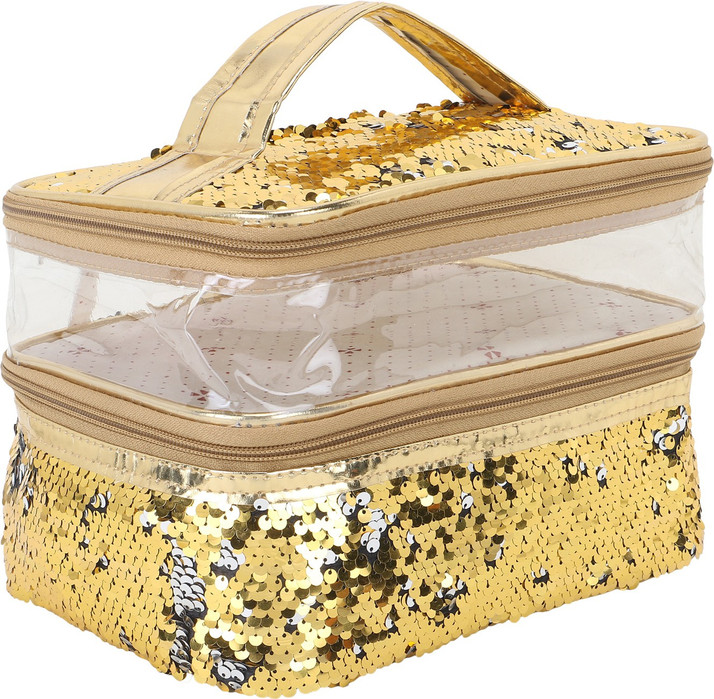 glitter makeup case