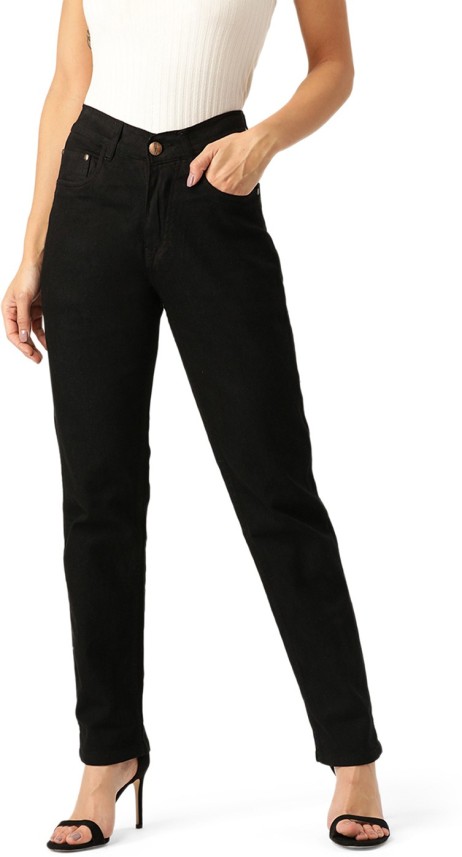 high waist wide leg jeans flipkart