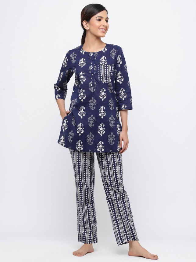 night suit kurti