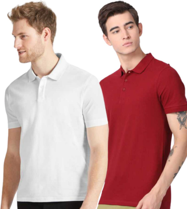 soulabiti Solid Men Collared Neck 