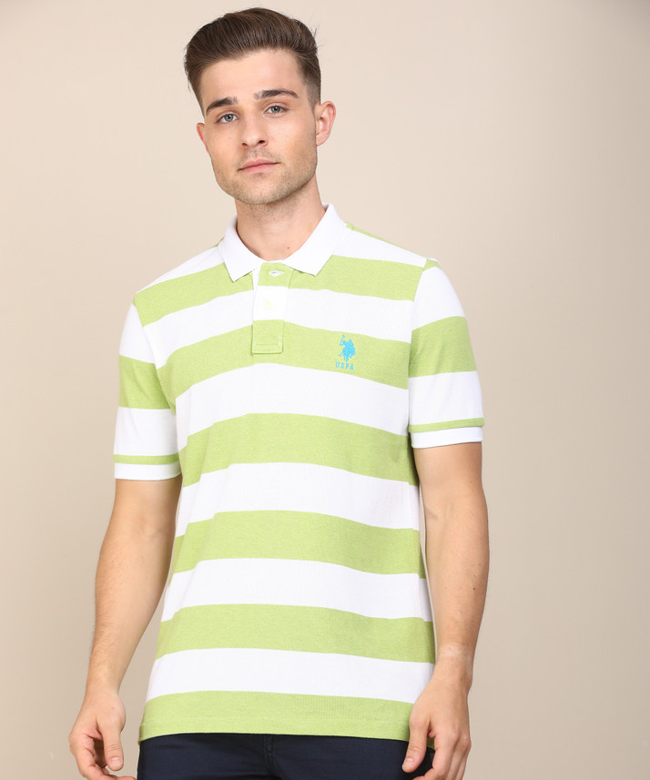 us polo striped t shirt