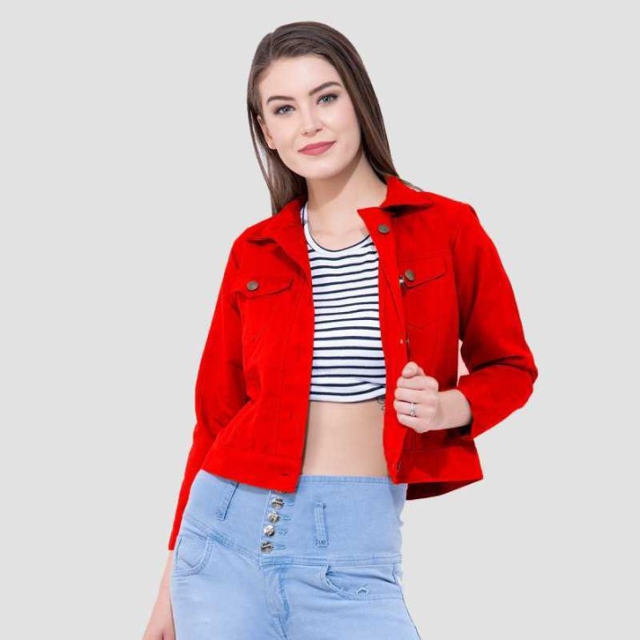 denim jacket women flipkart