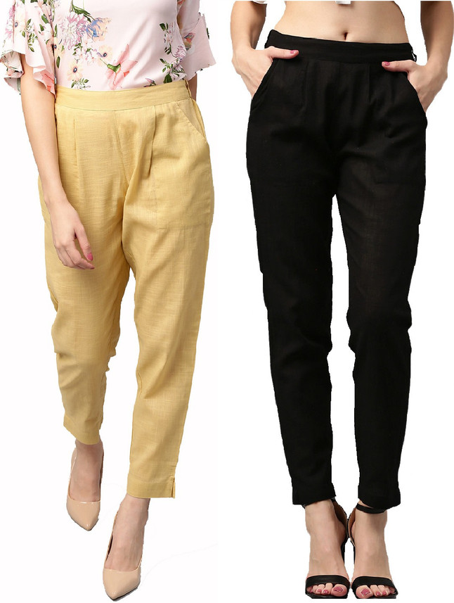 IRK Fashion Slim Fit Women Beige, Black 